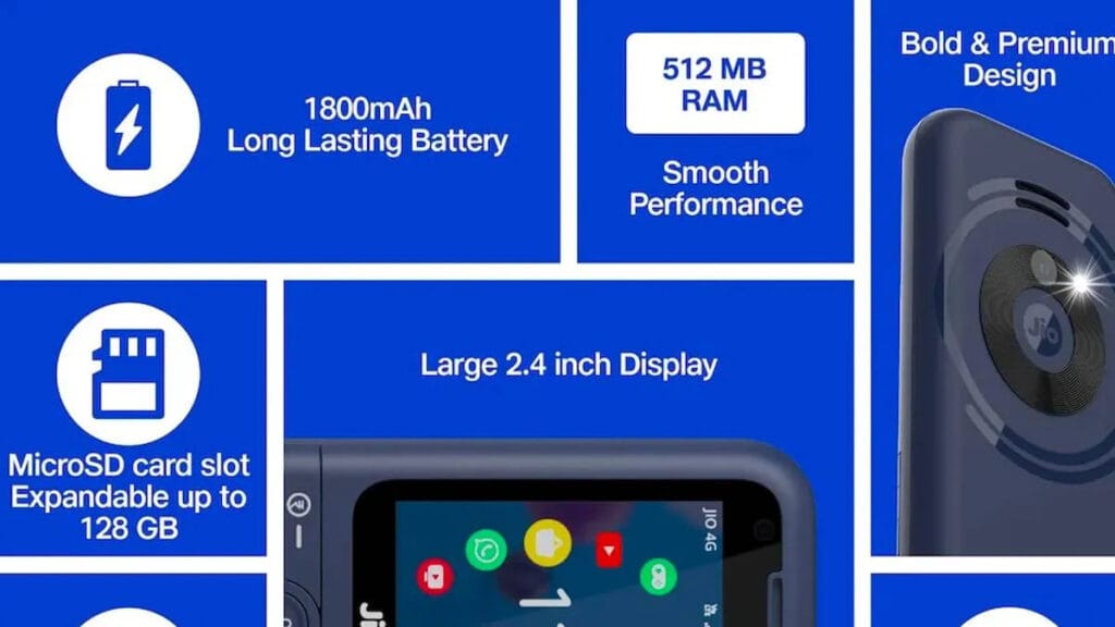 Jio Phonе Prima 4G Specifications