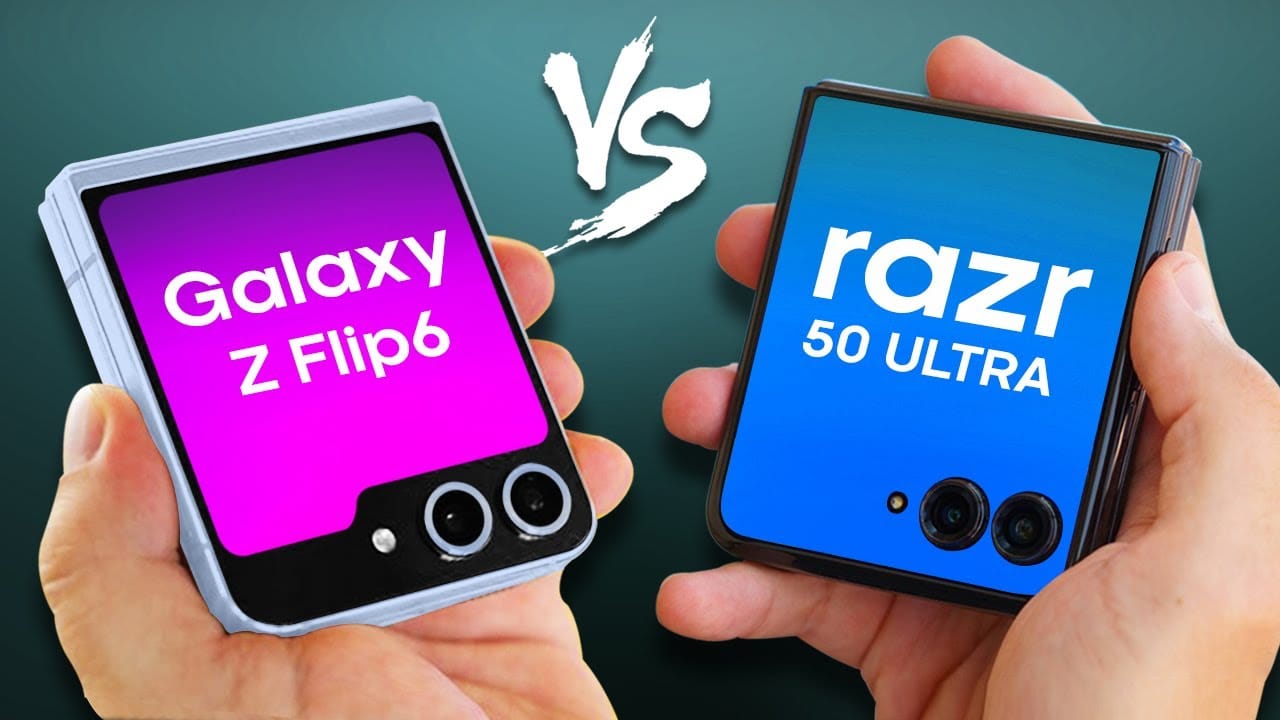 Motorola Razr 50 Ultra VS Samsung Galaxy Z Flip 6