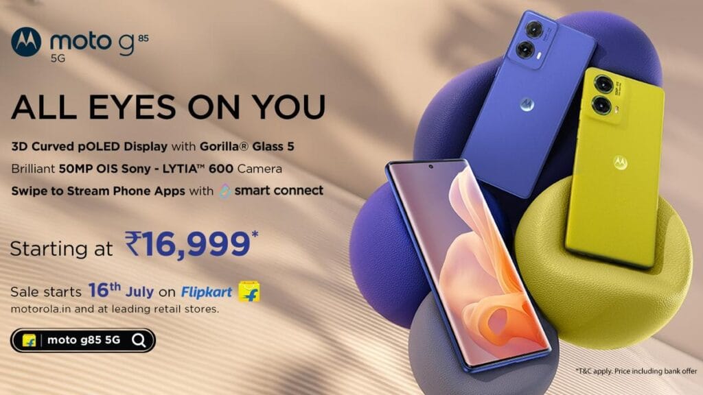 moto g85 5g price in india