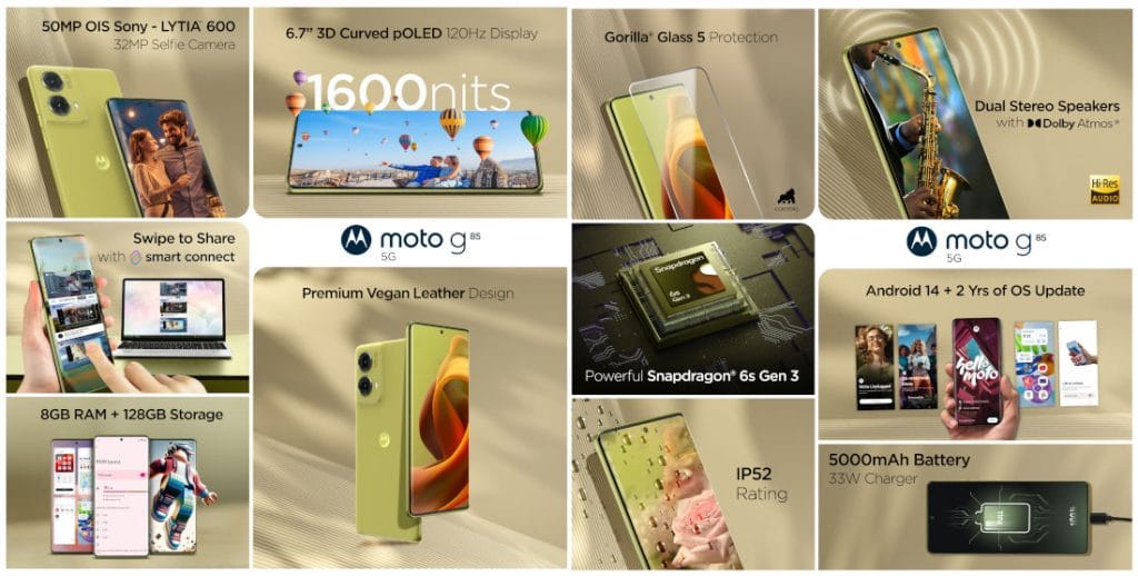 Moto G85 Specifications