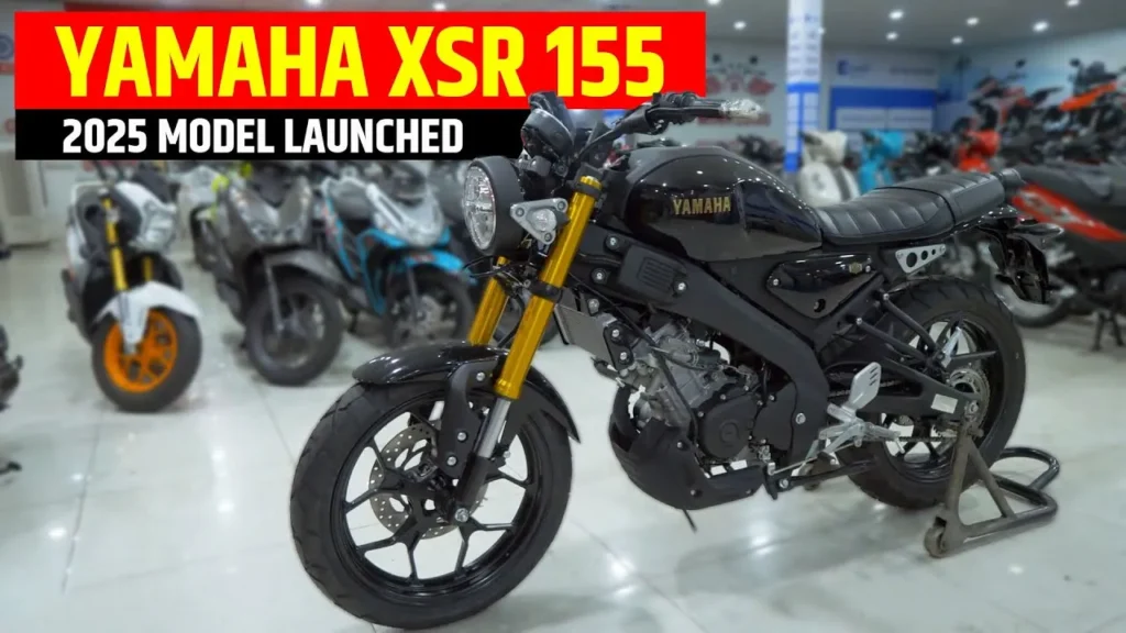 yamaha xsr 155 black