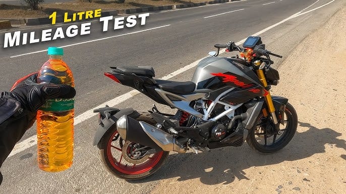 Apache RTR 310 Mileage