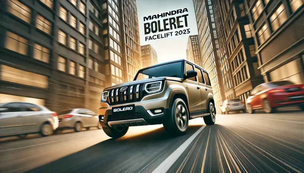 Mahindra Bolero Facelift 2025