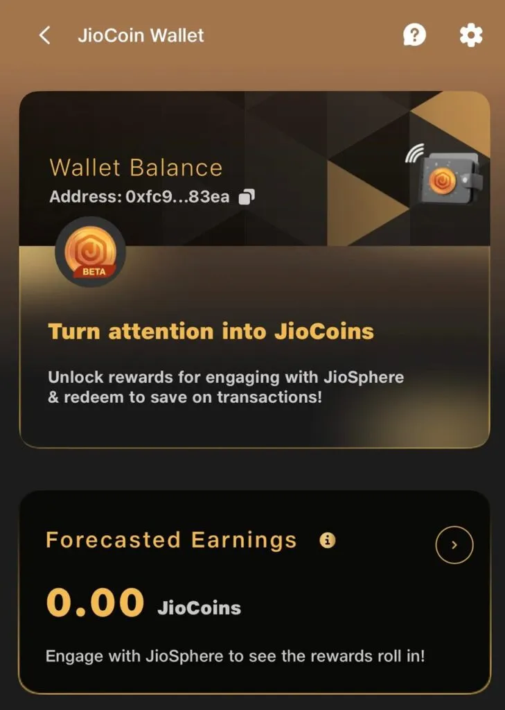 JioCoin: Revolutionizing Digital Rewards Through Polygon Blockchain and JioSphere 5 JioCoin Wallet