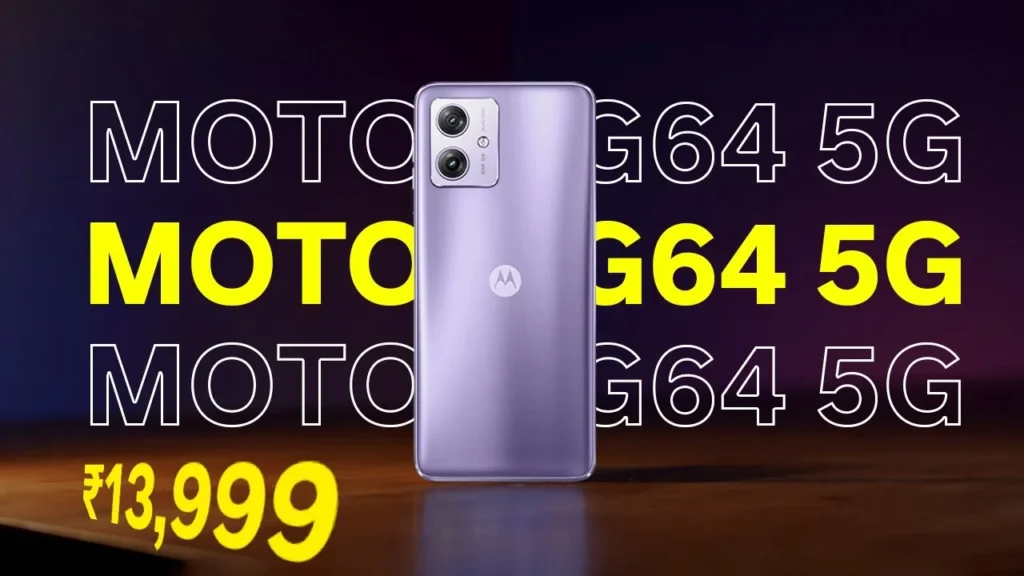 Moto G64 5G Launch Date in india
