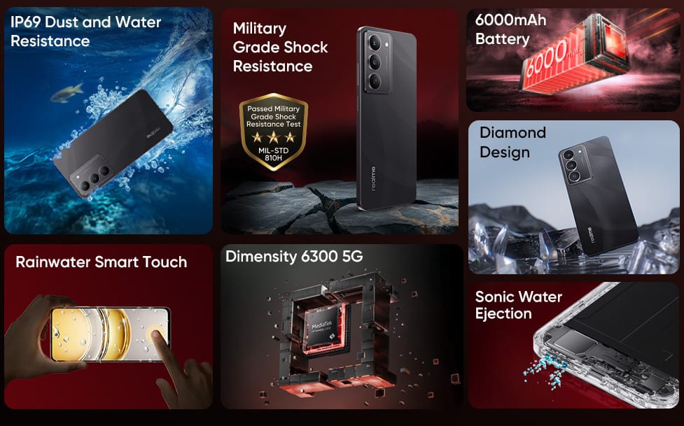Realme 14X 5G Specifications