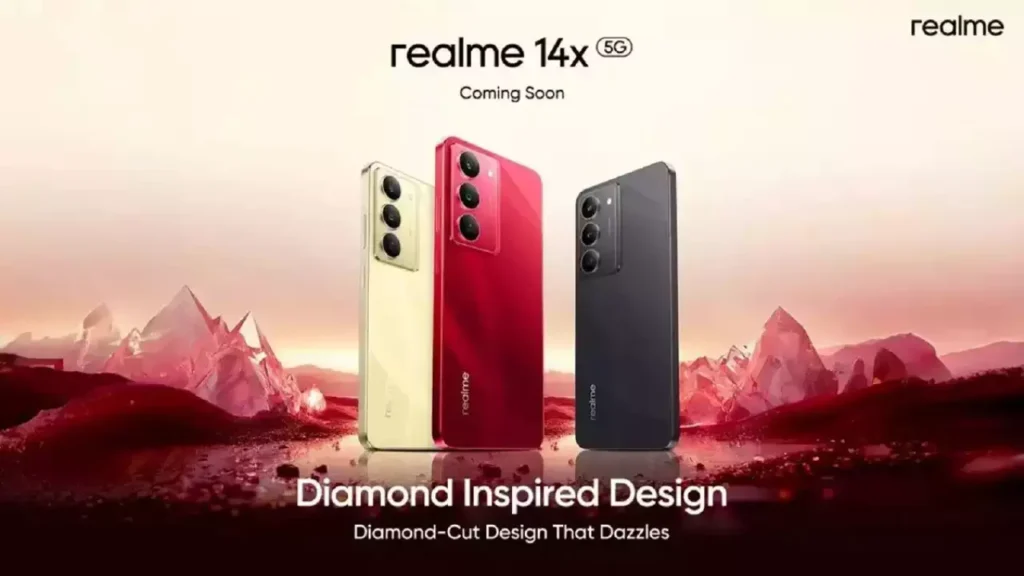Realme 14x 5G Design