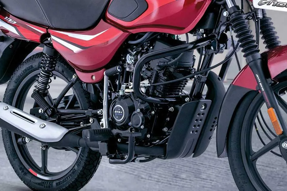 अब और भी दमदार हुई Bajaj CT 100 - 50,000 में मिल रही, जानें क्यों यह 2025 में भी बनी हुई है सबसे किफायती बाइक! 4 CT 100 Engine