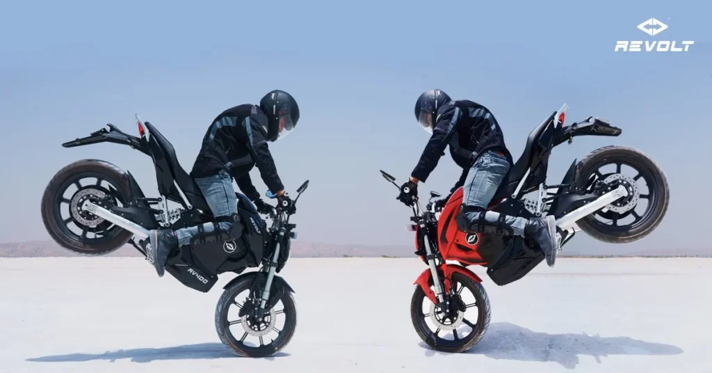 Revolt RV400 Premium: The Future of Electric Motorcycles in India 2 Revolt RV400 Electric Bike