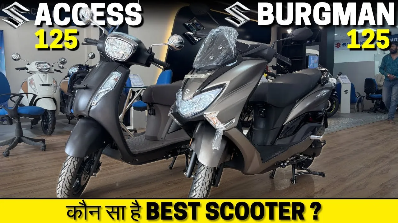 Suzuki Access 125 vs Burgman Street