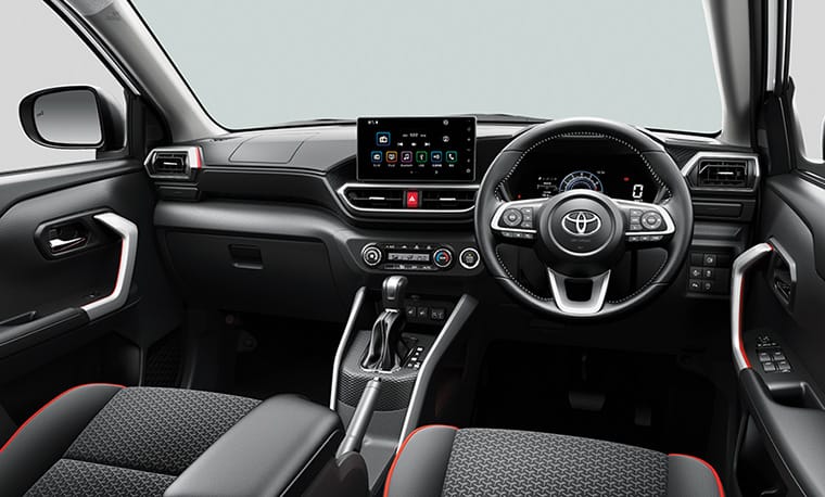 toyota raize interior