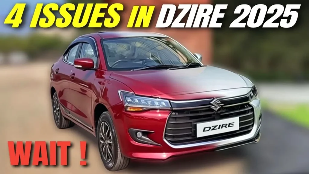 New Maruti Suzuki Dzire 2025: A New Era of Compact Sedans in India 5 new maruti suzuki dzire cons