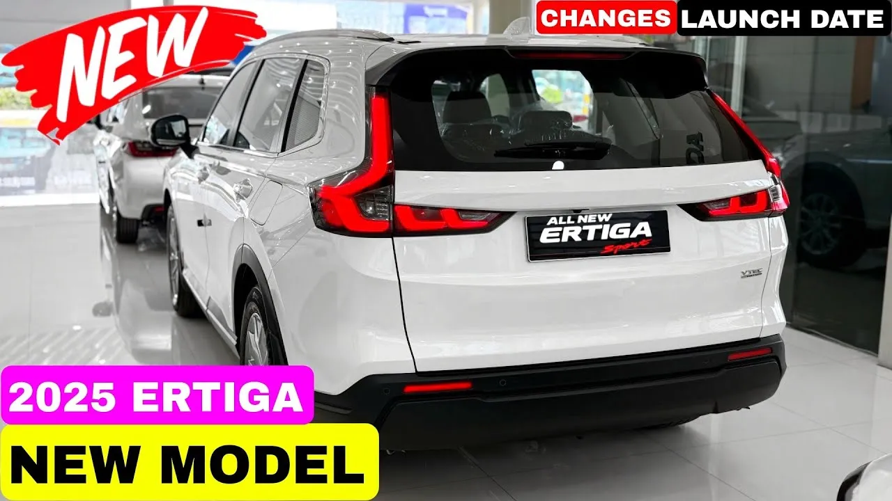 New 2025 Suzuki Ertiga