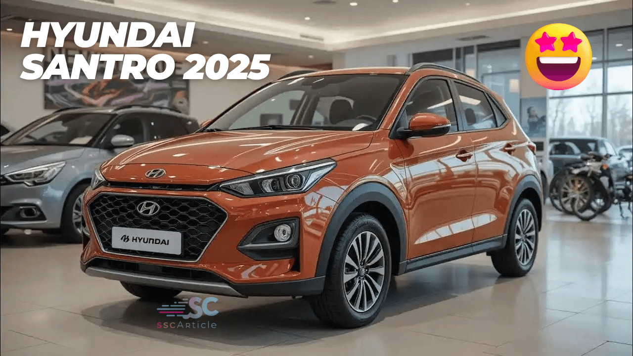 New Hyundai Santro 2025 model