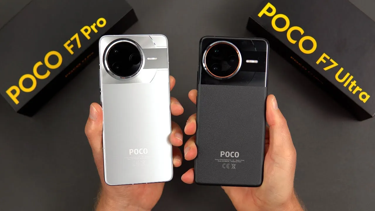 Poco F7 Ultra and F7 Pro