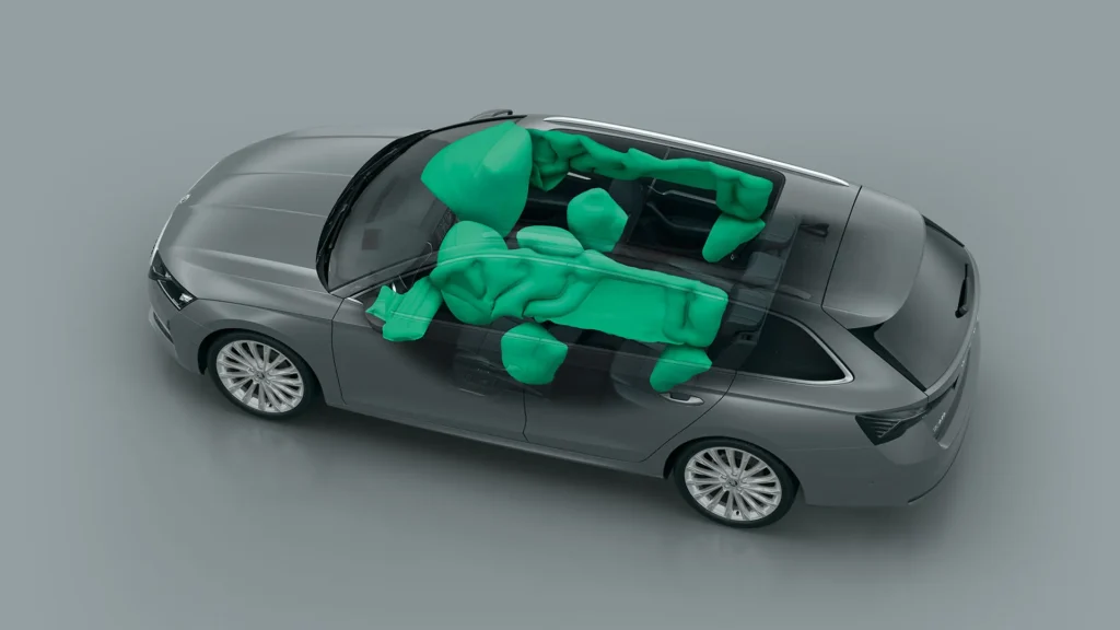 Skoda Kodiaq 2025 – The Ultimate Luxury SUV with Luxury Interior, Power and Ultra-Comfortable 7 Skoda Kodiaq 2025 Safety Features