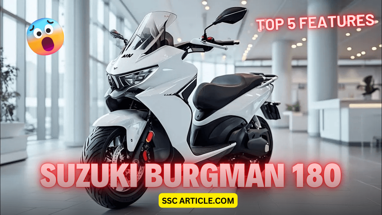 New Suzuki Burgman 180 2025