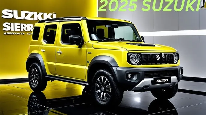 Suzuki Jimny Sierra 2025: A Compact Off-Road Beast with Next-Level Features! 7 Suzuki Jimny Sierra 2025 Price