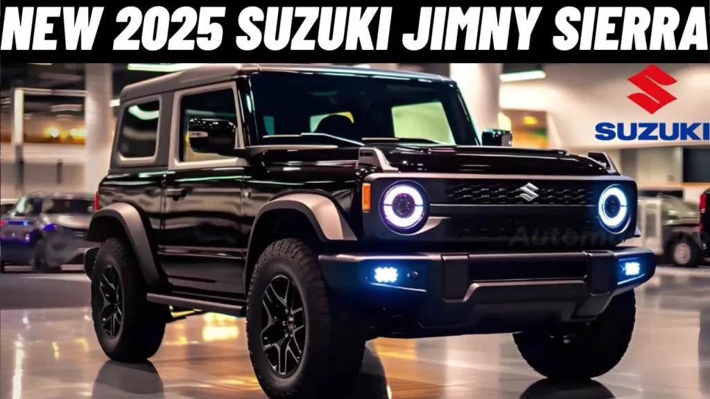 Suzuki Jimny Sierra 2025: A Compact Off-Road Beast with Next-Level Features! 6 Suzuki Jimny Sierra 2025 Review