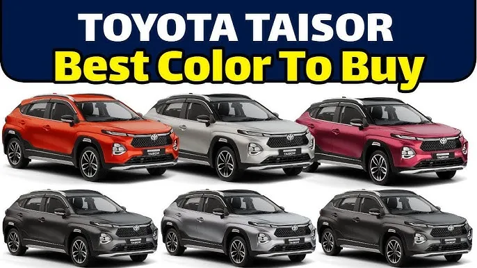 Toyota Taisor 2025: A Perfect Blend of Luxury, Performance & Great Mileage! 10 Toyota Taisor 2025 Colours