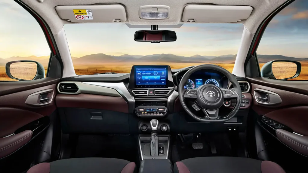 Toyota Taisor 2025: A Perfect Blend of Luxury, Performance & Great Mileage! 9 Toyota Taisor 2025 Interior