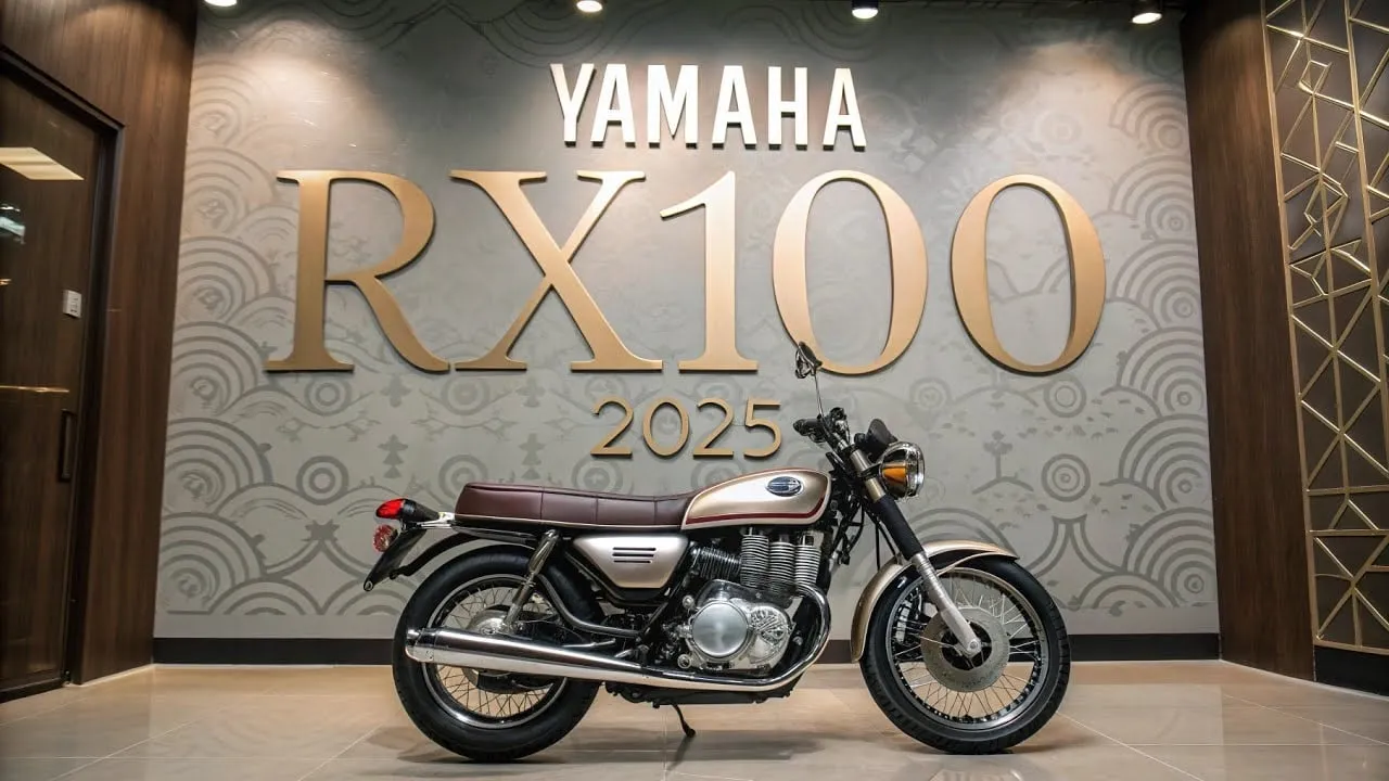 New Yamaha RX 100 2025