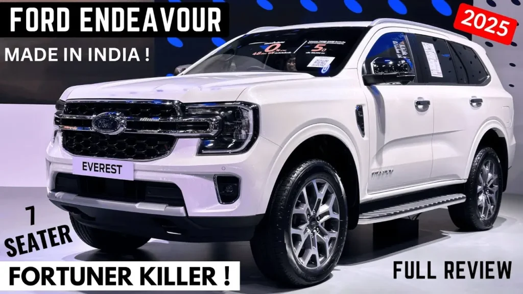 New Ford Endeavour 2025: India’s Hottest SUV – Price, Mileage & Launch Details Inside! 4 ford endeavour 2025 price