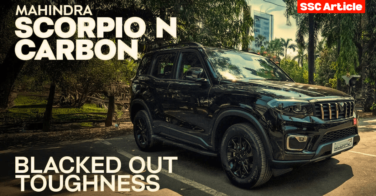 mahindra scorpio n carbon edition