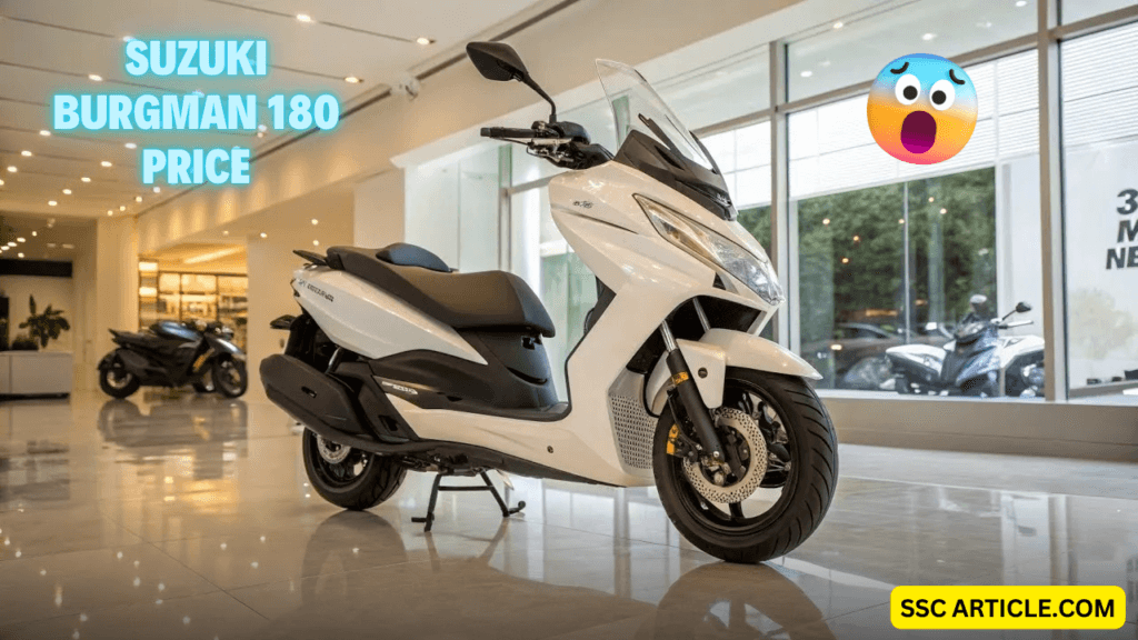 New Suzuki Burgman 180 2025 – Top 5 Features That Will Blow Your Mind! 4 new suzuki burgman 180 Price