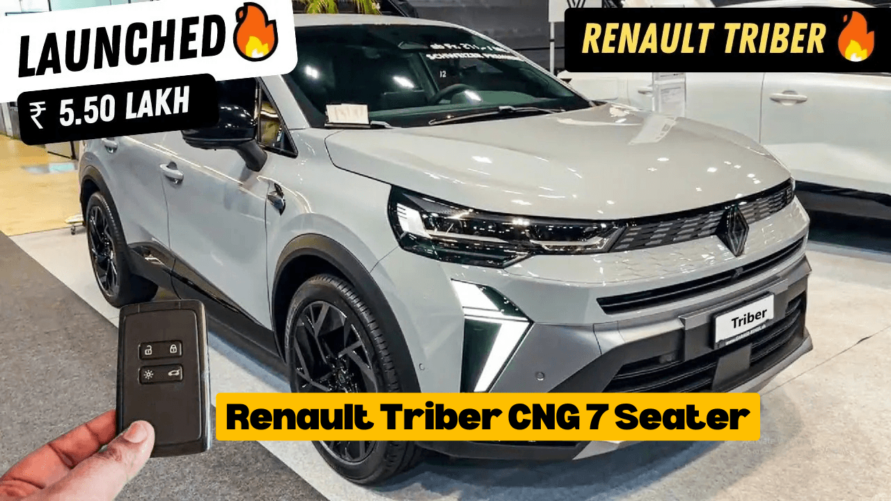 renault triber cng 7 seater