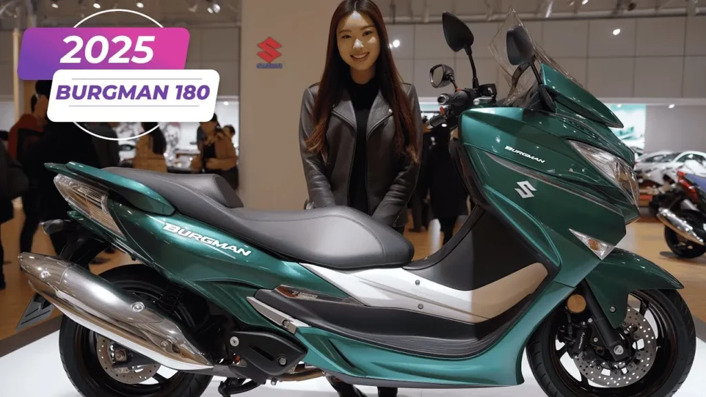 New Suzuki Burgman 180 2025 – Top 5 Features That Will Blow Your Mind! 2 suzuki burgman 180 price in india