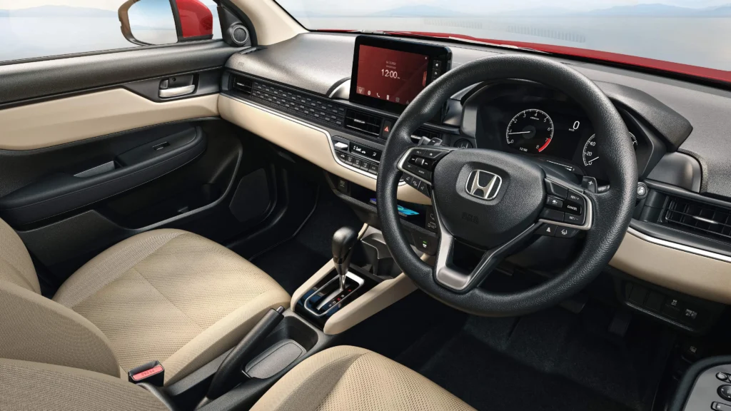 Honda Amaze 2025 Interior