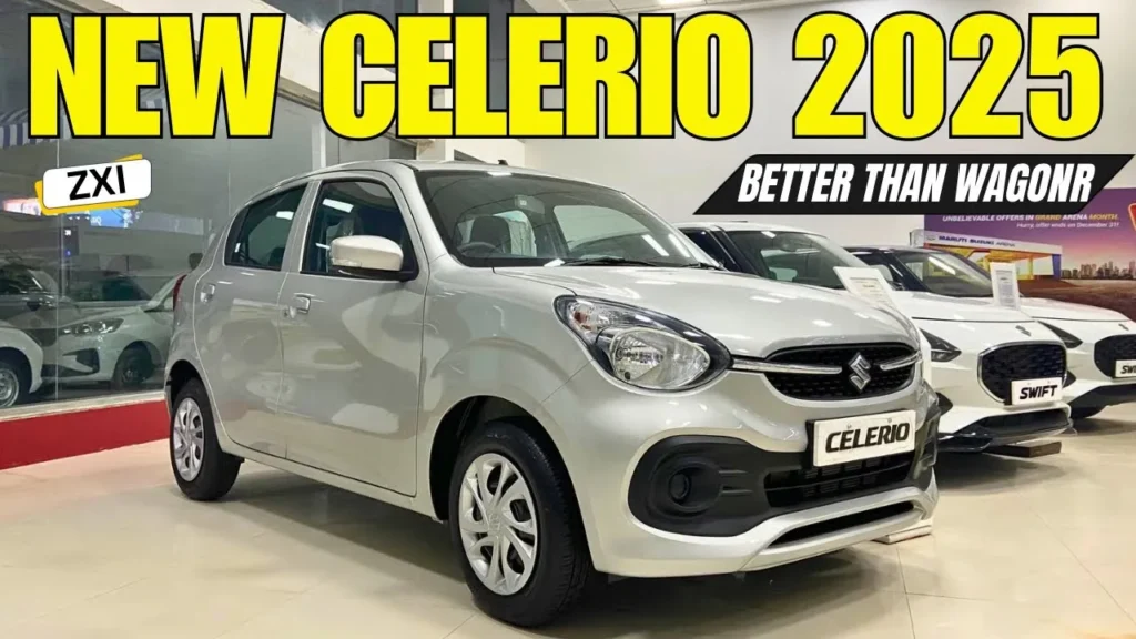 Finally! New Maruti Celerio 2025 Unveiled – See Price, Powerful Features & Interior Pics 7 Maruti Celerio 2025 Features