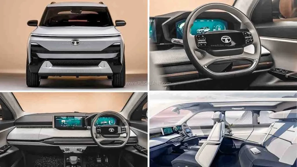 Tata Sierra 2025 is Coming! Bold Design, 3 Engine Options & Luxury interior Under ₹11 Lakh 5 Tata Sierra interior