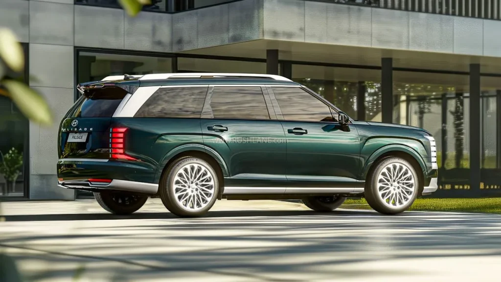 Hyundai Palisade 2025: A Powerful Hybrid SUV with Luxury Interior and Smart Features 7 Hyundai Palisade 2025 Exterior