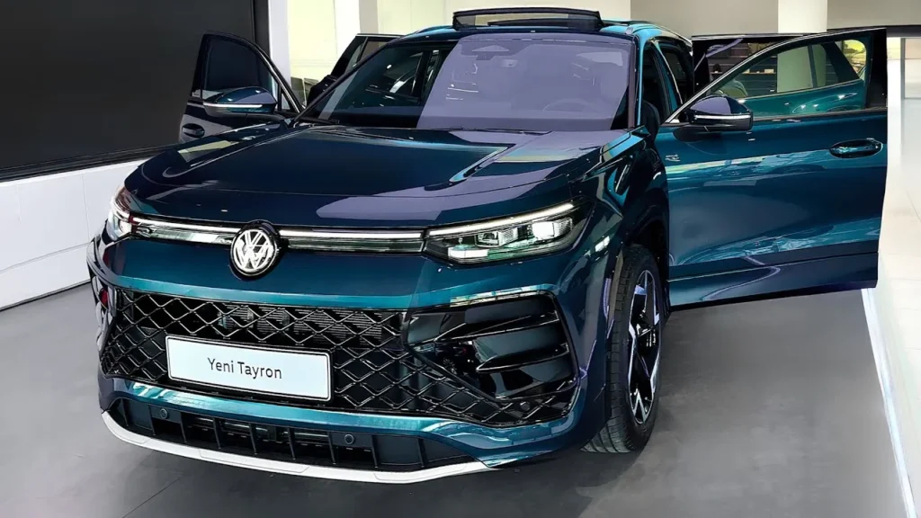 Volkswagen Tayron 7-Seater SUV Spotted in India – Could It Rival Fortuner and Kodiaq? 2 volkswagen tayron 2025