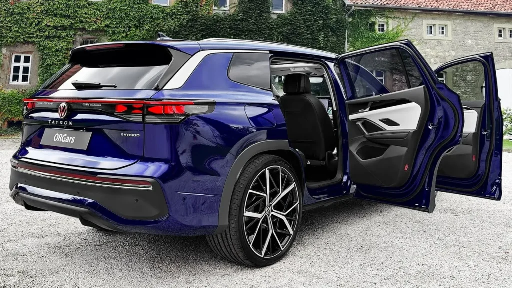 Volkswagen Tayron 7-Seater SUV Spotted in India – Could It Rival Fortuner and Kodiaq? 4 volkswagen tayron india launch