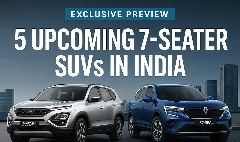 5 Upcoming 7-Seater SUVs in India