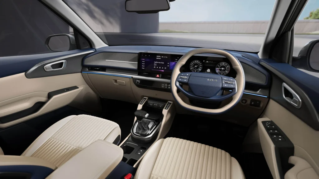 Kia Carens Clavis EV: India’s First 7-Seater Electric MPV Coming in 2025 2 Kia Carens Clavis EV Interior
