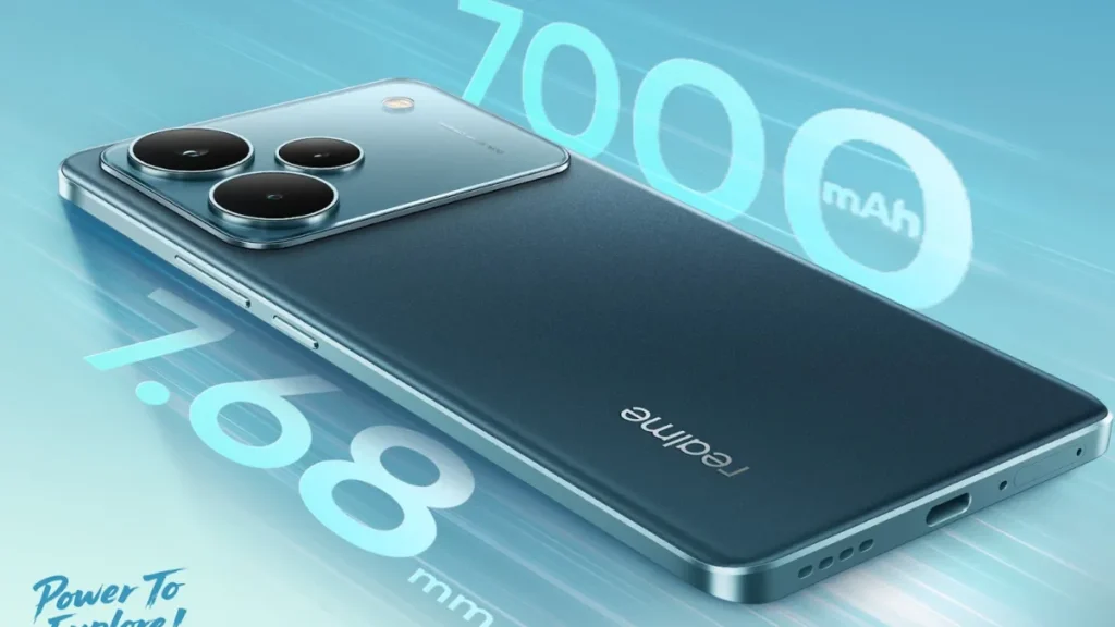 Realme P4 5G Battery
