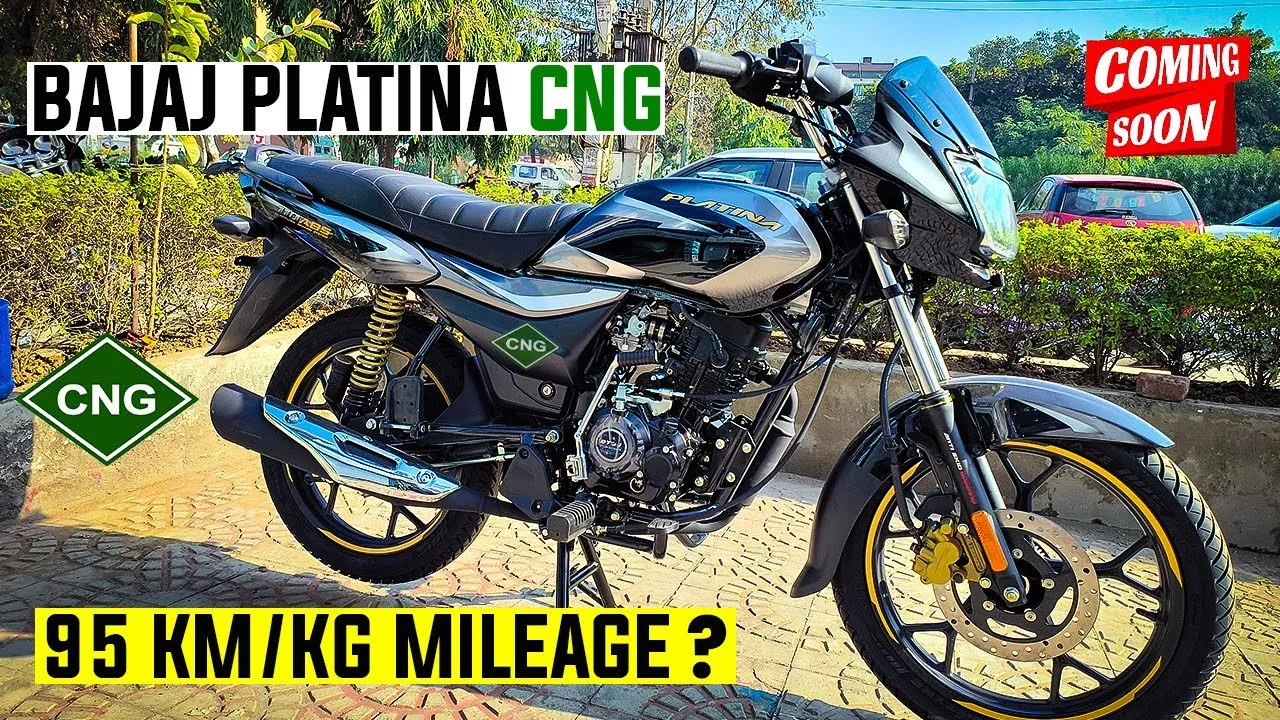 Bajaj Platina CNG Bike 2025