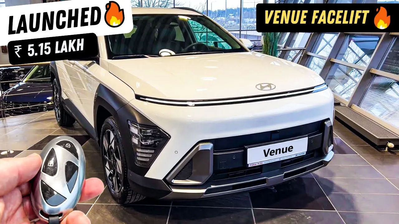New Hyundai Venue Facelift 2025