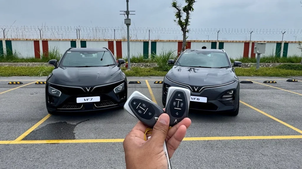 VinFast VF6 and VF7 Electric Cars