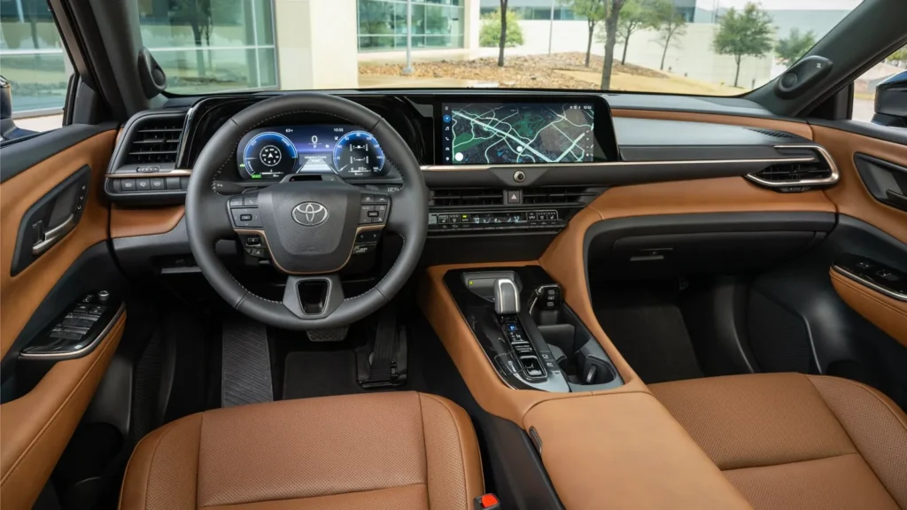 2025 Toyota Venza: The Futuristic Hybrid SUV Offering 38 KMPL Mileage and Unmatched Luxury on Indian Roads! 3 2025 Toyota Venza interior