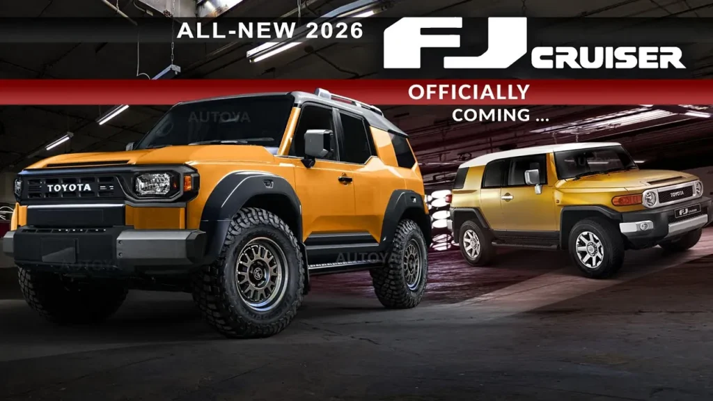 2026 Toyota Mini Land Cruiser FJ 4x4 Revealed: Small in Size, Giant in Strength and Adventure! 5 2026 Toyota FJ Mini Cruiser Price in india