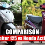 Honda Activa 7G Vs TVS Jupiter 125