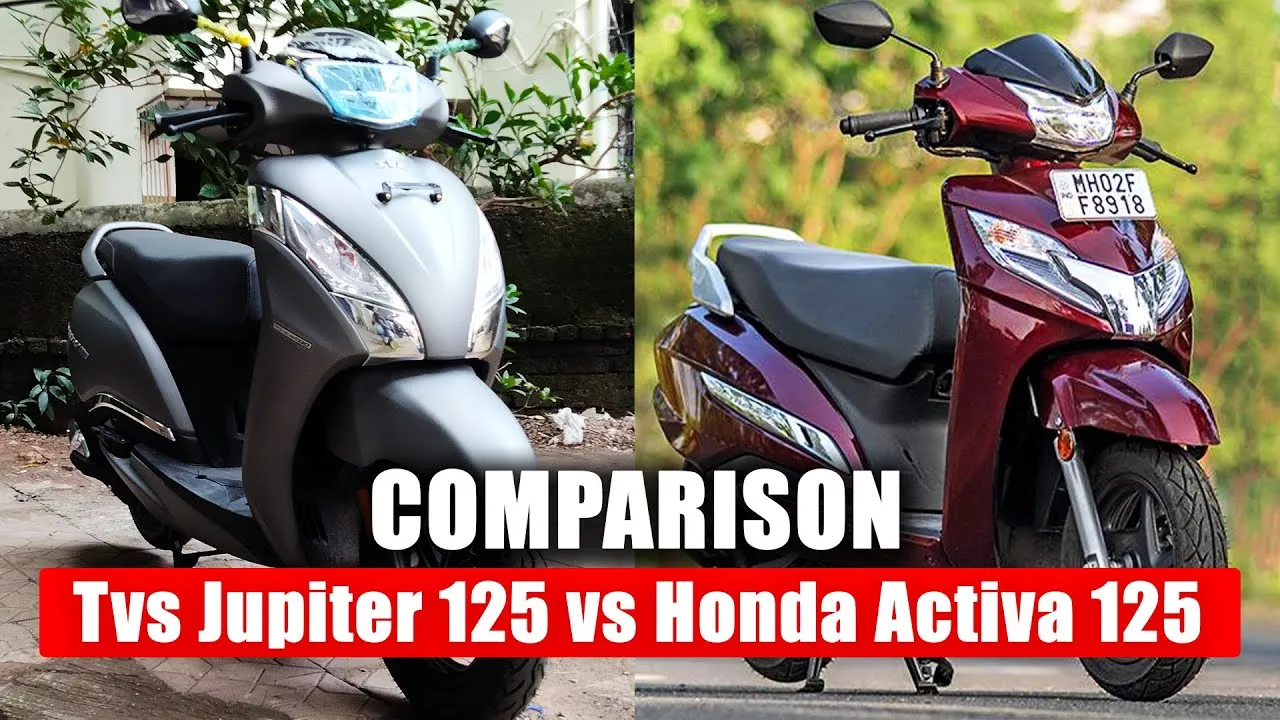 Honda Activa 7G Vs TVS Jupiter 125