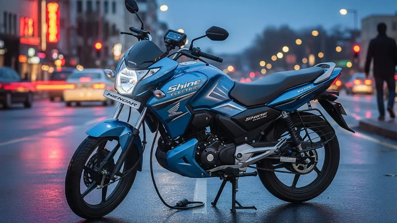 honda shine electric