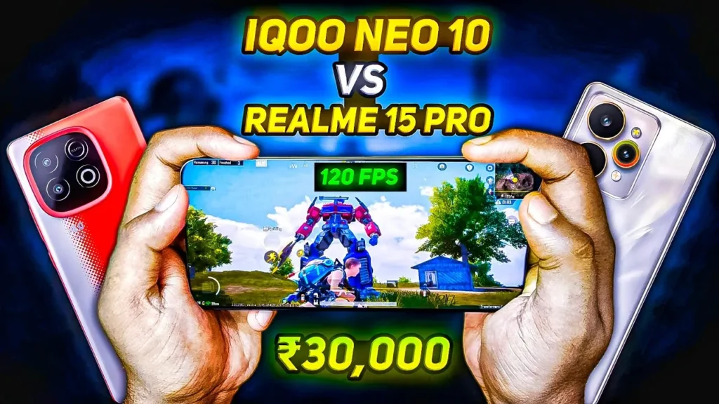 Performance King or Camera Champion? Who Wins in iQOO Neo 10r 5G vs Realme 15 Pro 2025 War! 3 Iqoo neo 10r 5g vs realme 15 pro spec