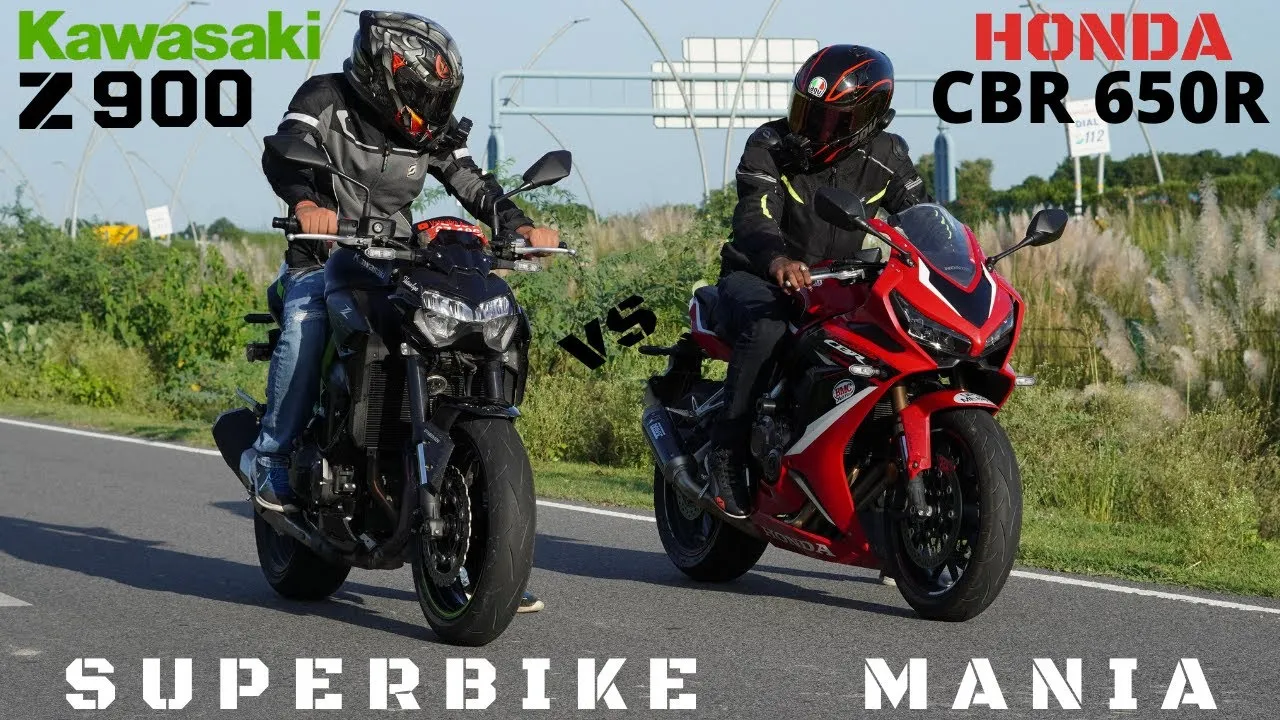 Kawasaki Z900 vs Honda CB650R